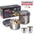 Coobinox® 密封不锈钢食品容器套装(CO-32-04)- 圆形 SUS 304 套装(800ml 和 1,200ml) Coobinox® 密封不锈钢食品容器套装(CO-32-04)- 圆形 SUS 304 套装(800ml 和 1,200ml)